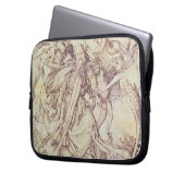 Die Versuchung von St Anthony (Stich) Laptopschutzhülle (Vorderseite Links)