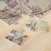 Die Versuchung von St Anthony (Stich) Puzzle (Seite)