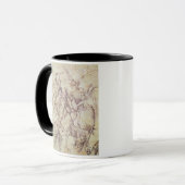Die Versuchung von St Anthony (Stich) Tasse (Vorderseite Links)