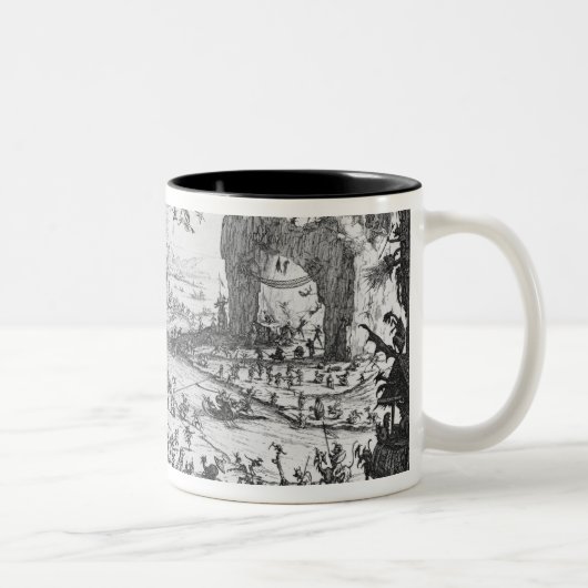 Die Versuchung von St Anthony Zweifarbige Tasse (Rechts)
