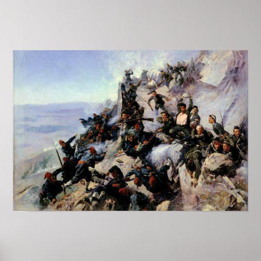 Die Verteidigung der Adlerunie Poster (Vorne)