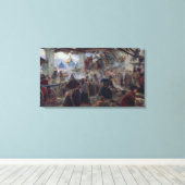 Die Verteidigung des Dreifaltigkeitssergius Leinwanddruck (Insitu (Holzboden))