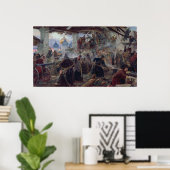 Die Verteidigung des Dreifaltigkeitssergius Poster (Heimbüro)