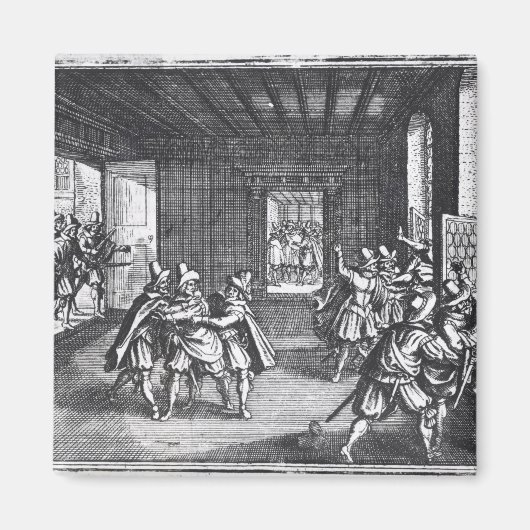 Die Verteidigung Prag im Jahr 1618 Magnet (Vorne)