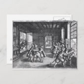Die Verteidigung Prag im Jahr 1618 Postkarte (Vorne/Hinten)