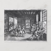 Die Verteidigung Prag im Jahr 1618 Postkarte (Vorderseite)