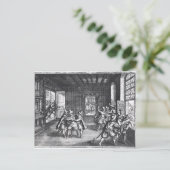 Die Verteidigung Prag im Jahr 1618 Postkarte (Stehend Vorderseite)