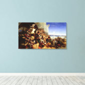 Die Verteidigung Rhodos Leinwanddruck (Insitu (Holzboden))