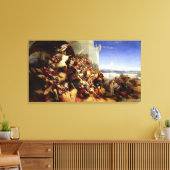 Die Verteidigung Rhodos Leinwanddruck (Insitu (Wohnzimmer))