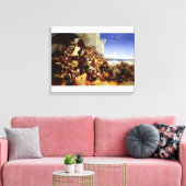 Die Verteidigung Rhodos Leinwanddruck (Insitu (Wohnzimmer))