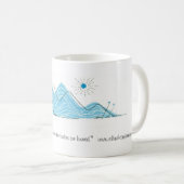 Die vertrauliche Insel hat die Geschichte Kaffeetasse (VorderseiteRechts)