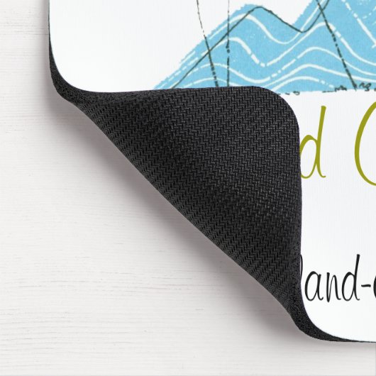 Die vertrauliche Insel hat die Geschichte Mousepad (Ecke)