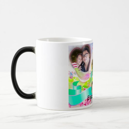 Die verwandelnde Tasse ist entworfen (Links)