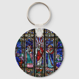 Die Verwandlung Jesu Christi verkleidete Glaskunst Schlüsselanhänger