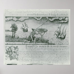 Die Verwendung des Sextanten Poster