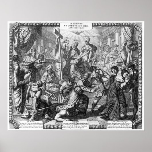 Die Verwirrung der Jansenisten Poster (Vorne)