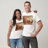 Die verwitwete Familie, 19. Jahrhundert T-Shirt (Unisex)