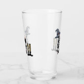 Die verworrene Hexe - Hexenhut und Strumpf Glas (Links)