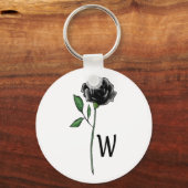 Die verworrene Rose Schlüsselanhänger (Vorderseite)