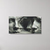 Die verworrene Unendlichkeit Leinwanddruck (Vorderseite)