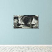 Die verworrene Unendlichkeit Leinwanddruck (Insitu (Holzboden))