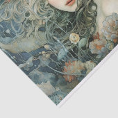 Die verworrenen Blume Seidenpapier (Ausschnitt)