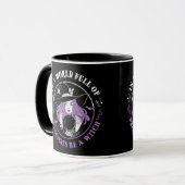 Die verzaubernde Hexe-Tasse! 🎃 🌙, 325 ml Tasse (Vorderseite Links)
