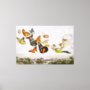 Die verzauberte Beförderung der Märchenkönigin (18 Leinwanddruck