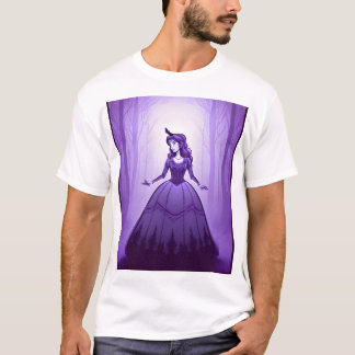 Die verzauberte Dame des Twilight-Waldes T-Shirt