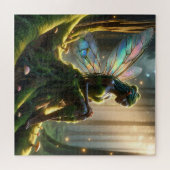 Die verzauberte Einsamkeit: Die Waldfee Puzzle (Horizontal)