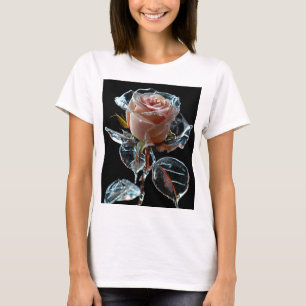 "Die verzauberte Eisdiele: Ein transparentes Glasb T-Shirt
