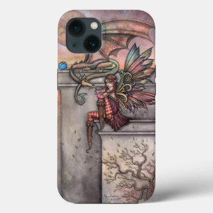 Die verzauberte Fee und Drachen Fantasy-Kunst iPhone 13 Hülle
