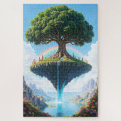 Die verzauberte Floatinsel Puzzle (Vertikal)