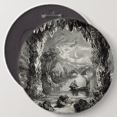 Die verzauberte Höhle Button (Vorne & Hinten)
