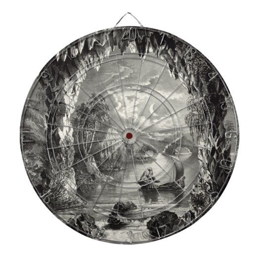 Die verzauberte Höhle Dartscheibe (vorne)