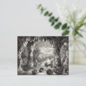 Die verzauberte Höhle Postkarte (Stehend Vorderseite)