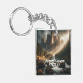 Die verzauberte Kaskade, DER HERR, IST MEIN ROCK Schlüsselanhänger (Vorderseite links)