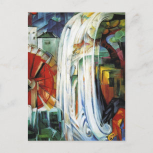 Die verzauberte Mill von Franz Marc Postcard Postkarte