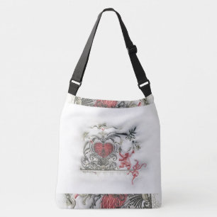 Die verzauberte WaldCrossbody Tasche groß