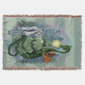 Die verzauberte Weihnachtsbaum-Ansammlung Decke (Vorderseite)