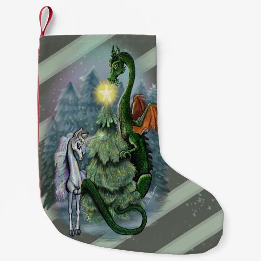 Die verzauberte Weihnachtsbaum-Ansammlung Kleiner Weihnachtsstrumpf (Vorderseite)