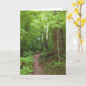 Die verzauberten Gruß-Karten des Wald(3) Karte (Gelbe Blume)
