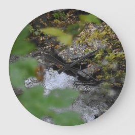 Die Verzauberungen der Erde Große Wanduhr