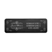 Die Verzierte Chalkboard Wedding Collection - Labe (Vorne)