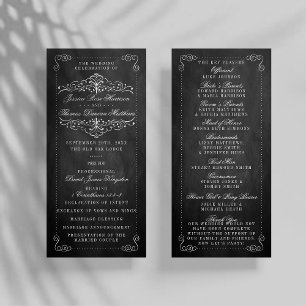 Die Verzierte Chalkboard Wedding Collection - Prog Programm