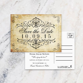 Die Verzierte, Geblüht Hochzeitskollektion des Jah Ankündigungspostkarte