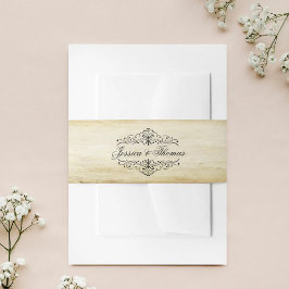 Die Verzierte, Geblüht Hochzeitskollektion des Jah Einladungsbanderole