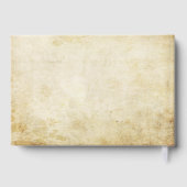 Die Verzierte, Geblüht Hochzeitskollektion des Jah Gästebuch (Rückseite)