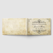 Die Verzierte, Geblüht Hochzeitskollektion des Jah Gästebuch (Voll)