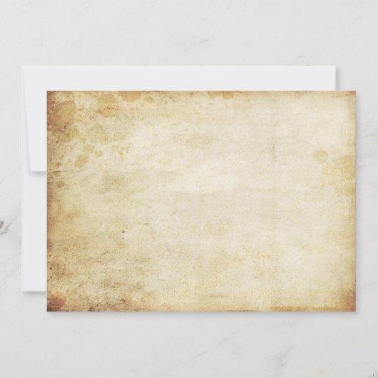 Die Verzierte, Geblüht Hochzeitskollektion des Jah Save The Date (Rückseite)